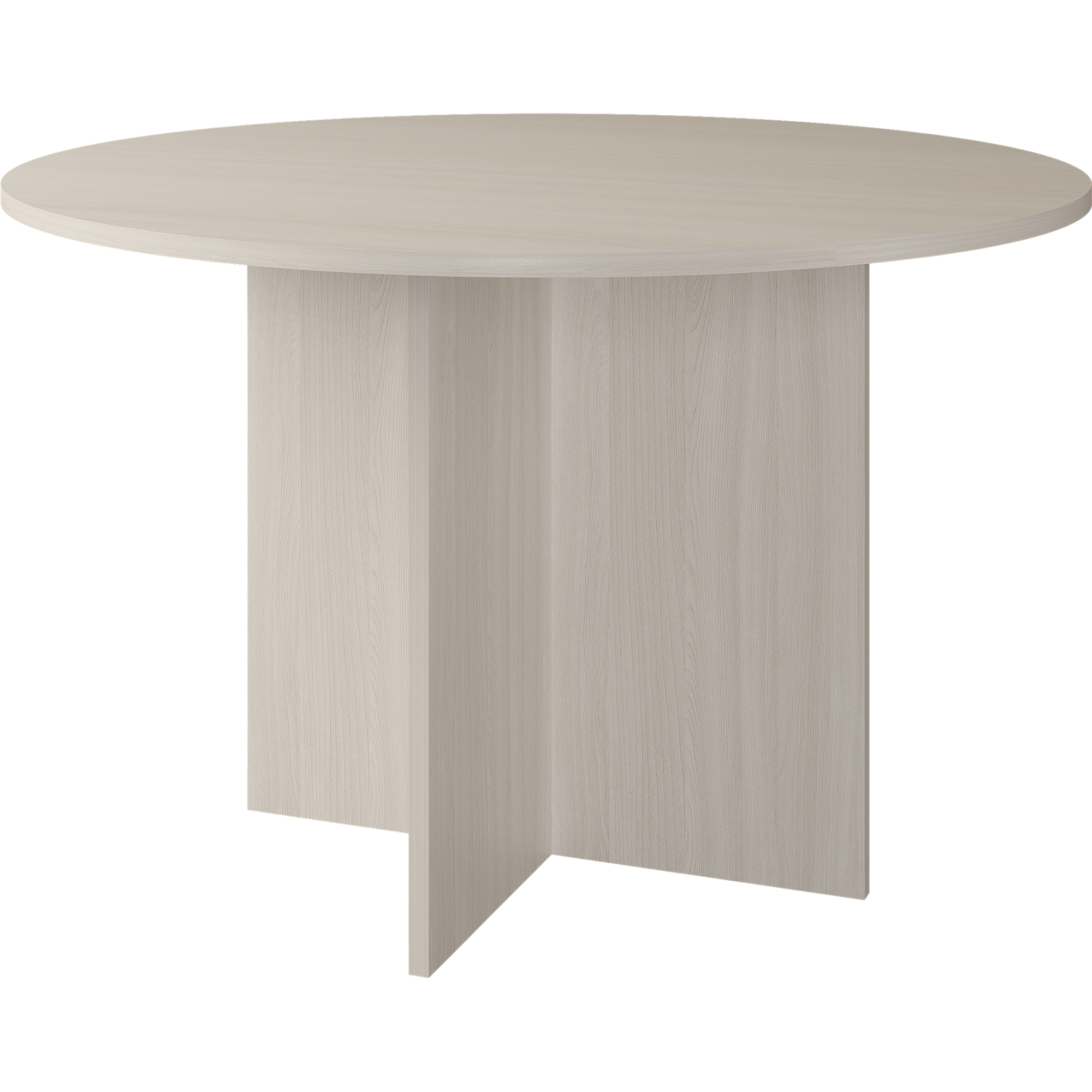 Изображение стол для переговоров круглый арго а-029 ясень шимо